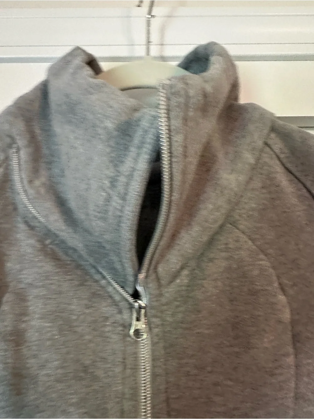 Lululemon Grey Zip-Up Hoodie Jacket